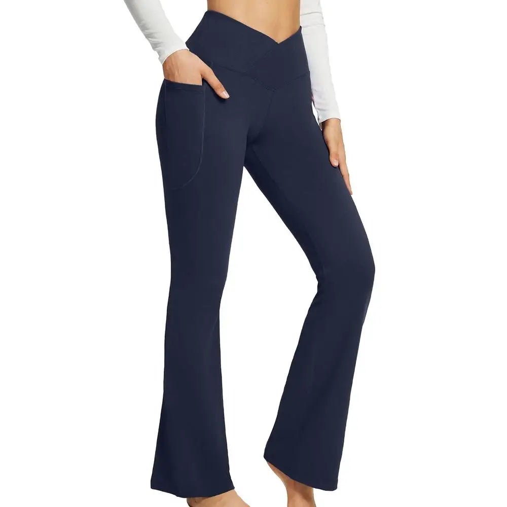 Heart and Home Shop Yoga Pants Bootcut High Waisted Leggings