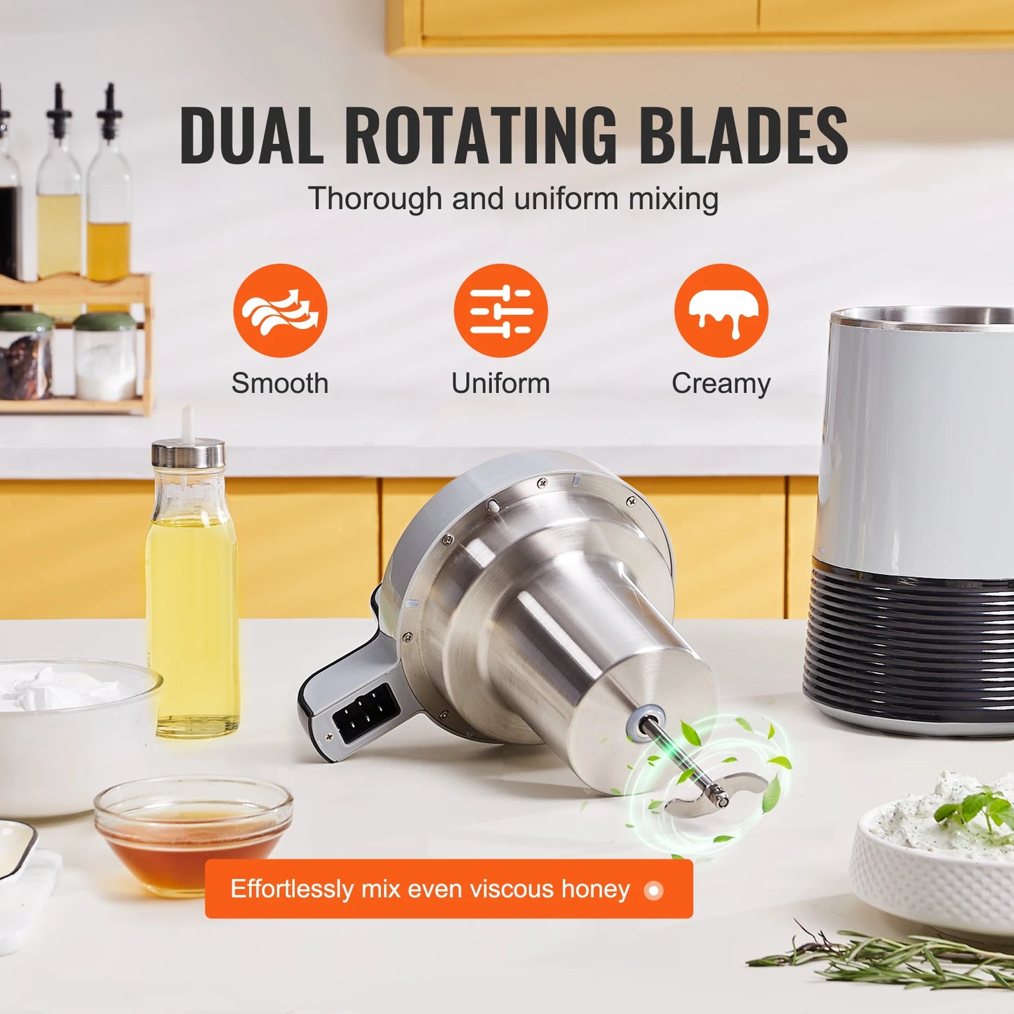 VEVOR Butter Maker Machine with Herbal Infuser Oil Infusion Magic Butter Machine Customizable Temperature 40.6oz Capacity 900W Power