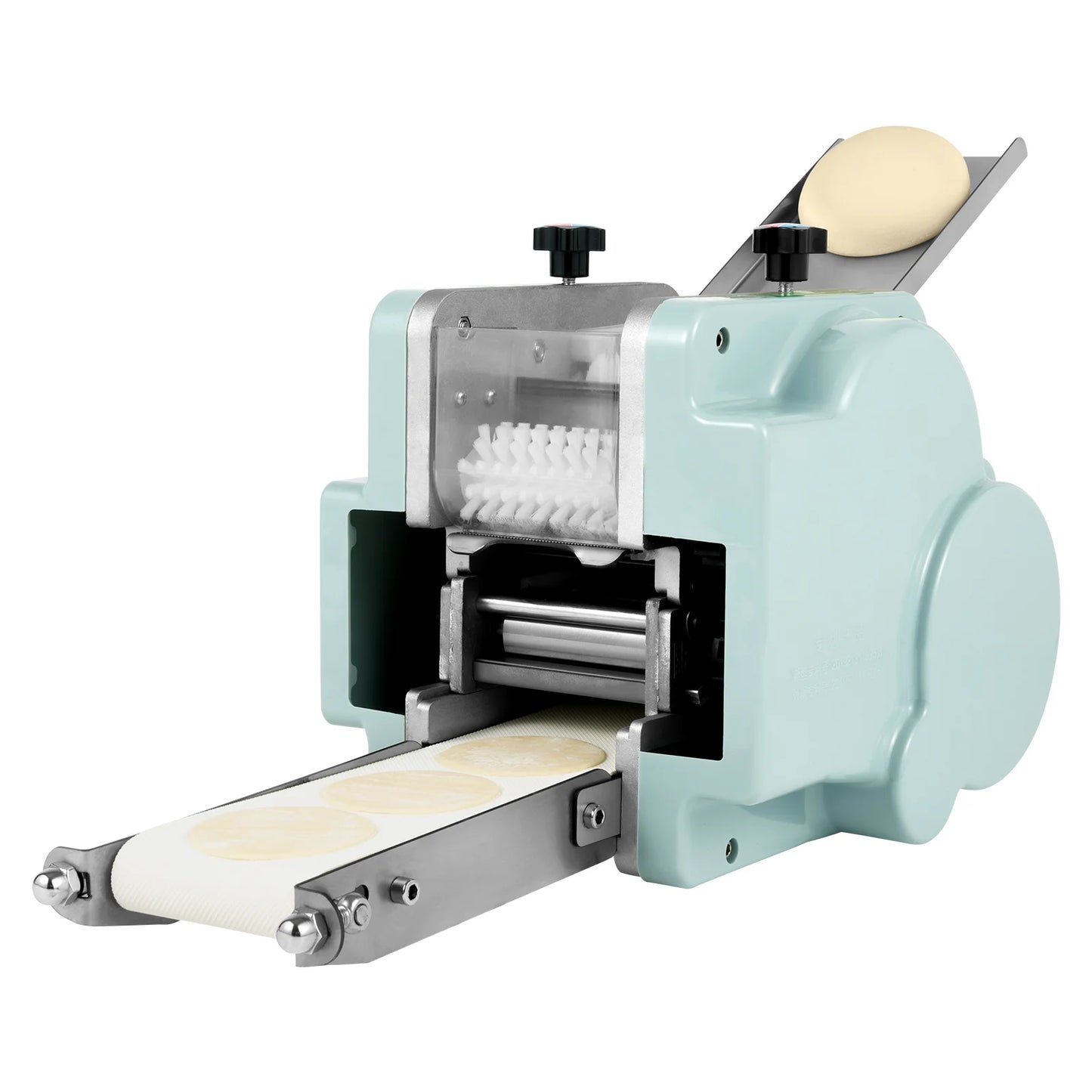 Electric Dumpling Wrapper Maker Automatic Round Shaped Skin Machine 110V for Home and Kitchen