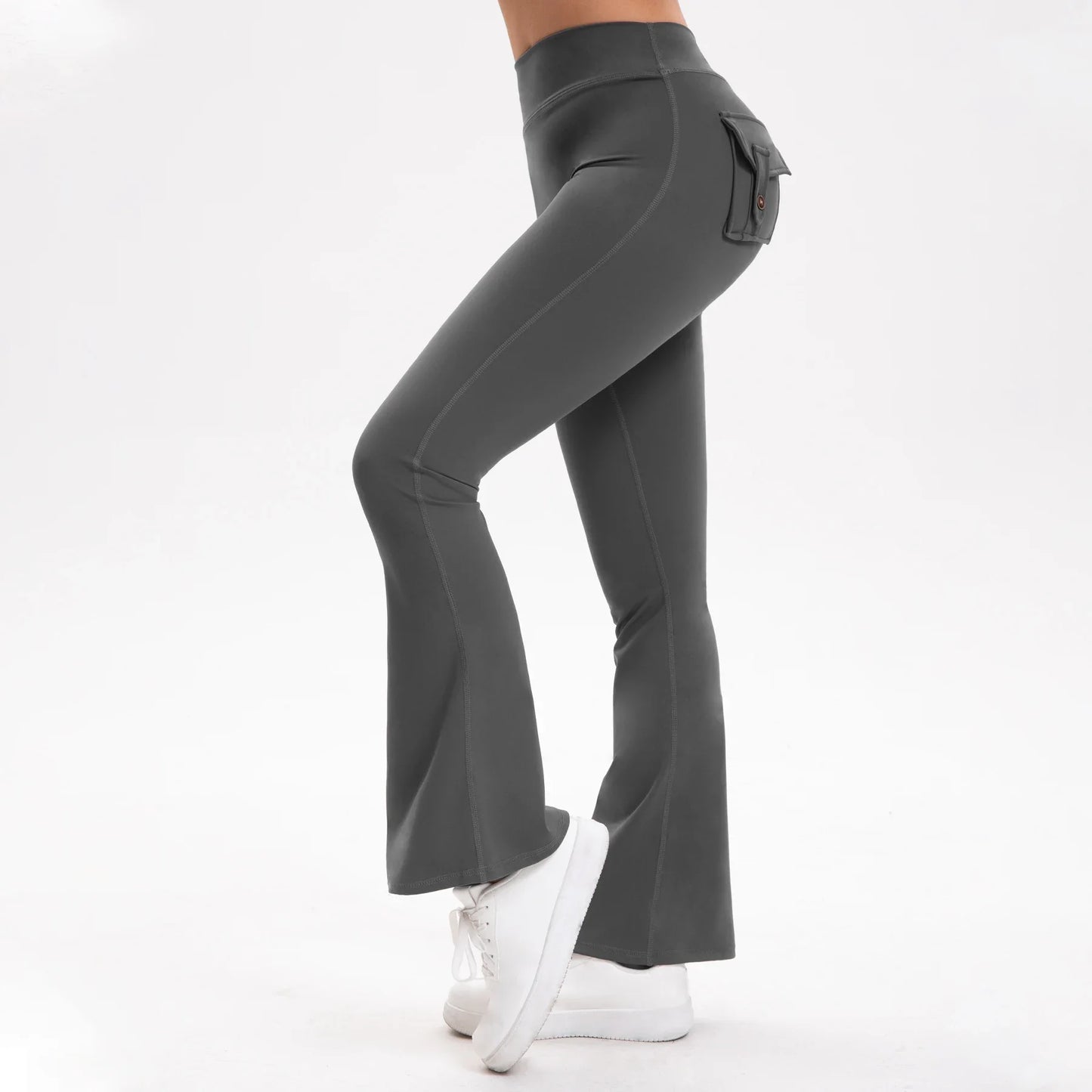 Heart And Home Shop Curve Yoga Pants Flared Bootcut