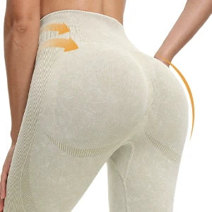 Heart And Home Womens High Waisted Butt Lifting Leggings