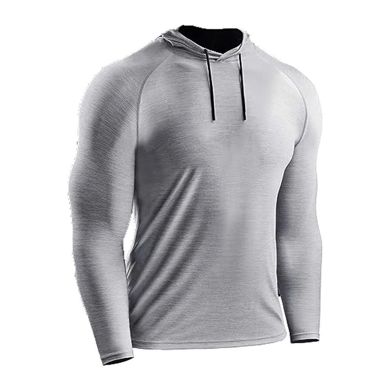 Sport Hoodies Jacket Men Gym Fitness Muscle Sweatshirt Sportswear Workout Athletic Pullovers Training Running Tracksuirts Men