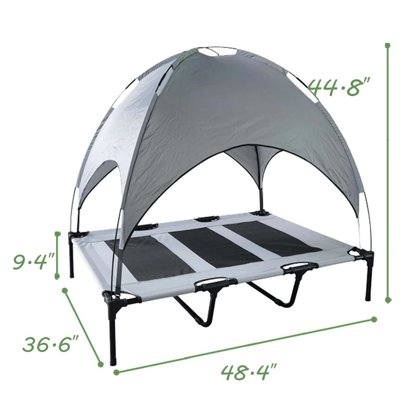 ShanghaiHign Elevated Dog Bed Canopy Outdoor Indoor Use