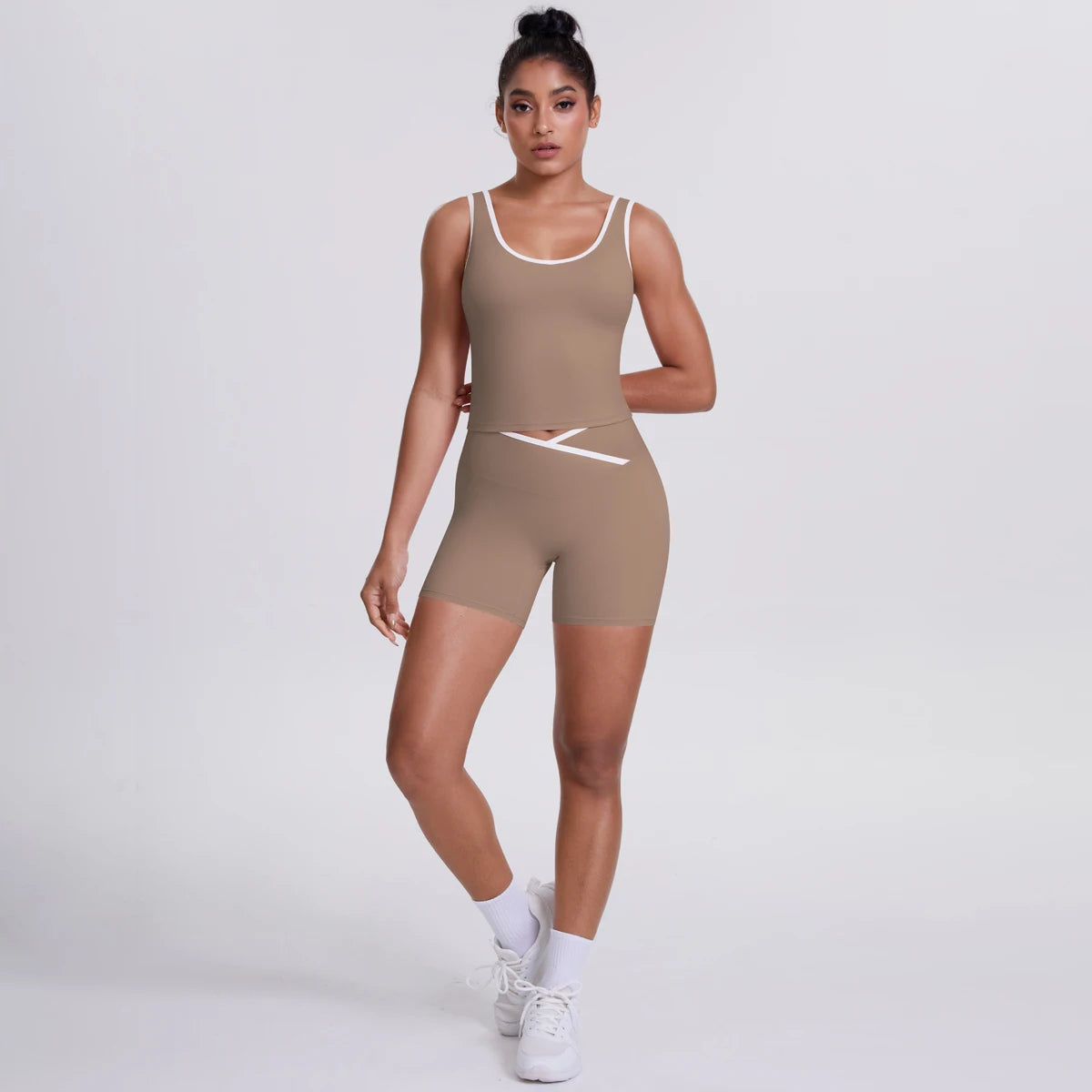 Heart And Home Yoga Sets Women Backless Quick Dry Shorts