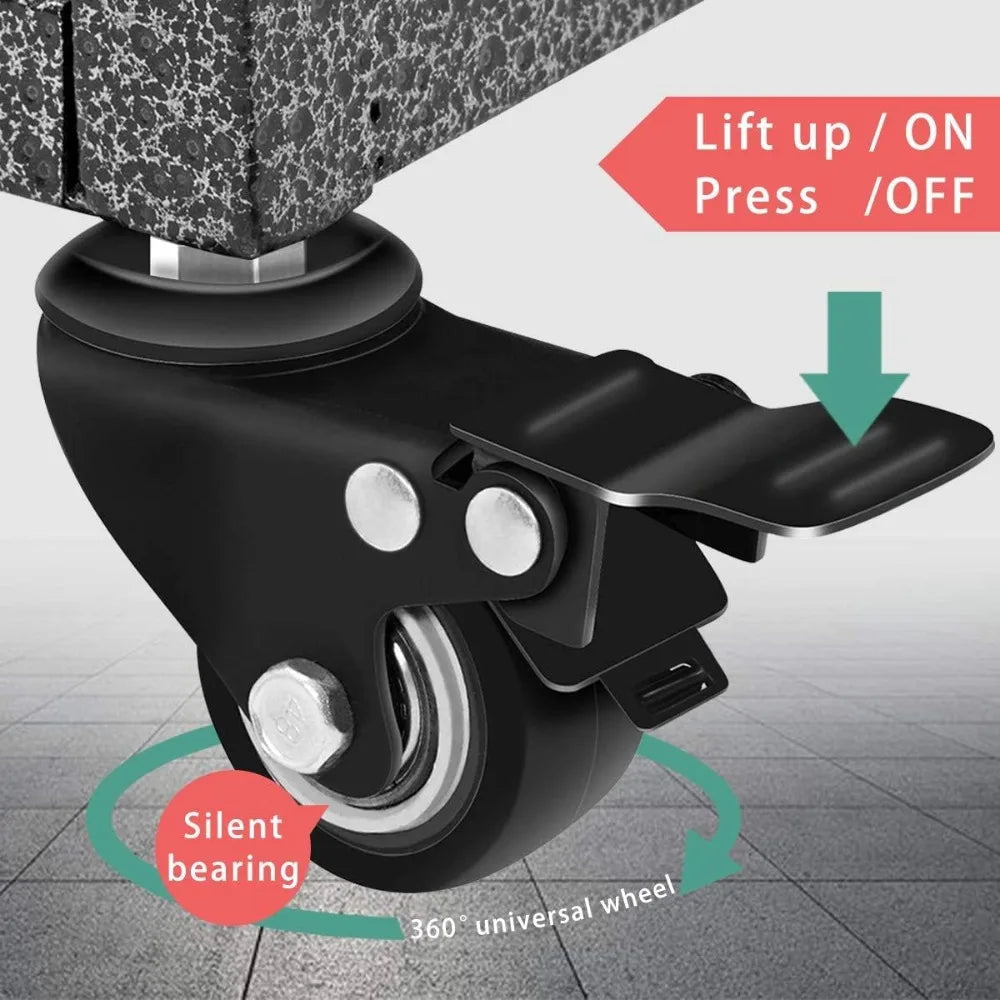 Heavy Duty Metal Dog Cage Large Kennel Crate with Three Doors Four Wheels 38 Inch Y-Shaped Pet Playpen by DAFIFY