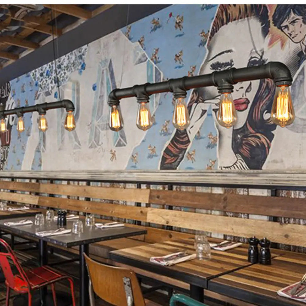 Chandelier Pendant Lamp Ceiling Light Fixture for Home Restaurant and Bar Decoration