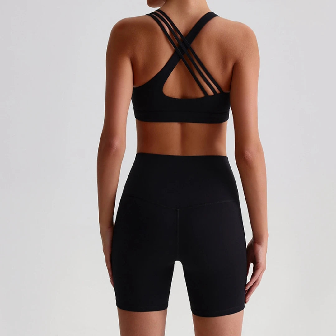 Zhejiang Solid Yoga Set Women Gym Tracksuit Comfort