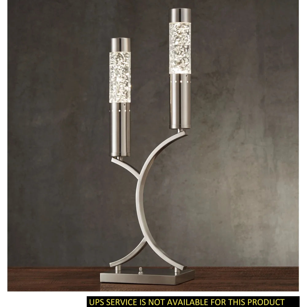 Luxurious Bedroom Table Lamp Sparkling Decorative Designer Home Decor Table Lamp 3 Wire-Wrapped Balls Night Light Living Room