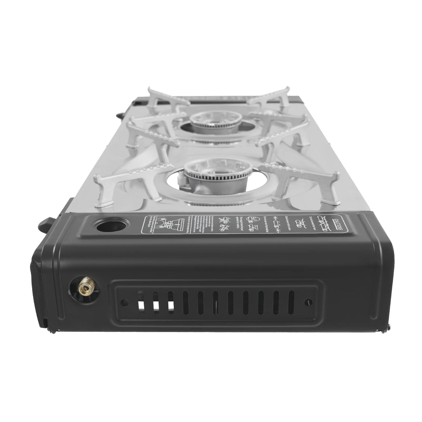 Portable Butane Camping Stove with Case Outdoor Metal Gas Stove for More Than Five Users with Ignition Device