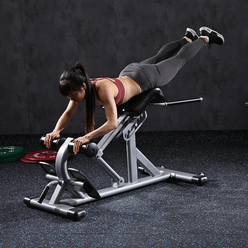 Commercial Gym Strength Training Multifunctional Back Extension Roman Chair Adjustable Sit Up Bench for Men and Women