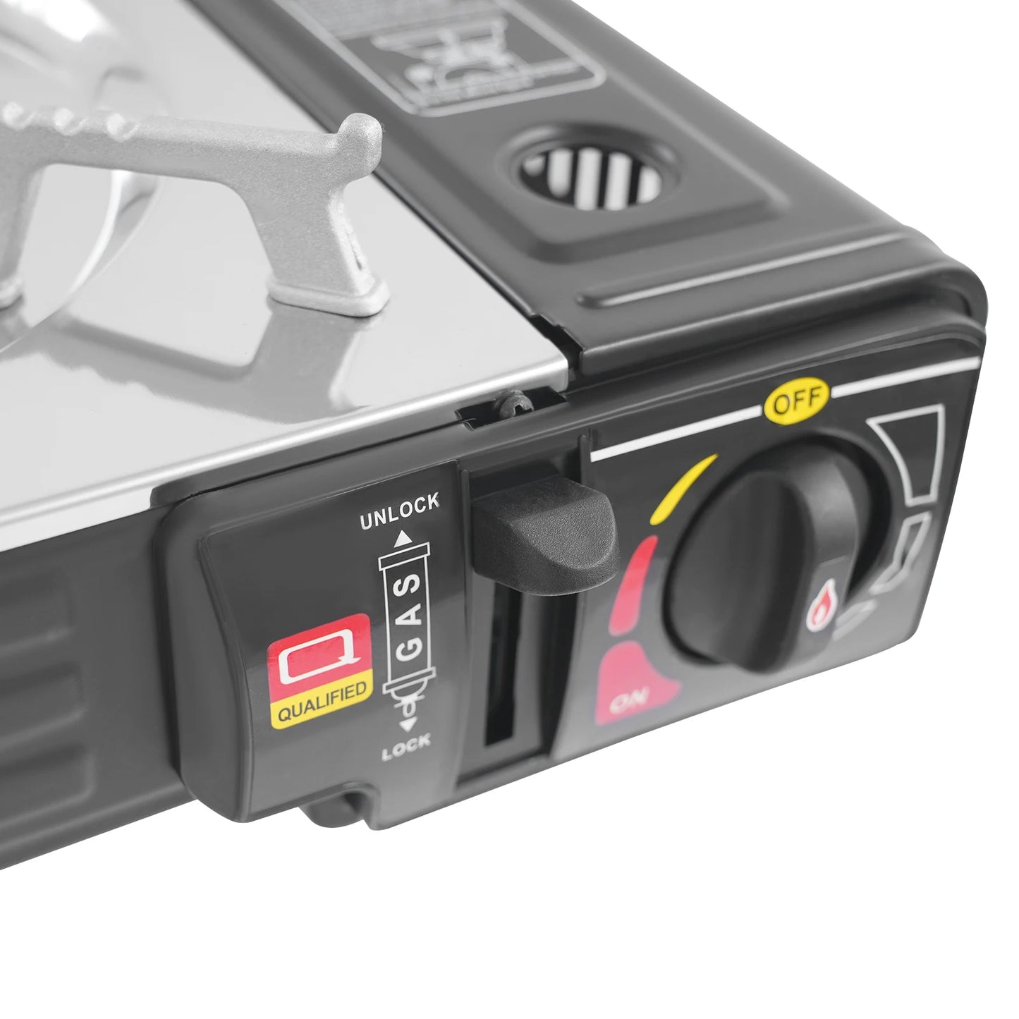 Portable Butane Camping Stove with Case Outdoor Metal Gas Stove for More Than Five Users with Ignition Device