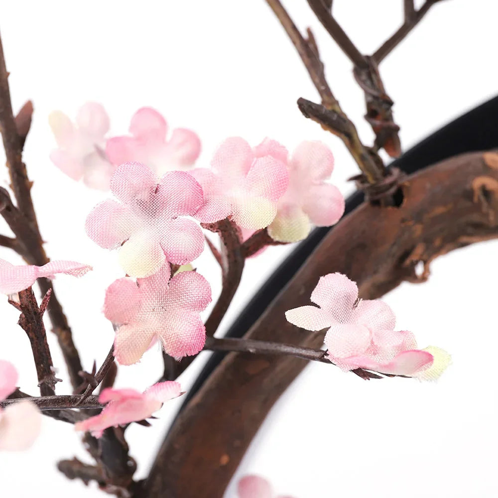 Bymaocar LED Reverse Flow Incense Burner With Blooming Floral & Smoke Waterfall Design, Creative Decor for Living Room & Office