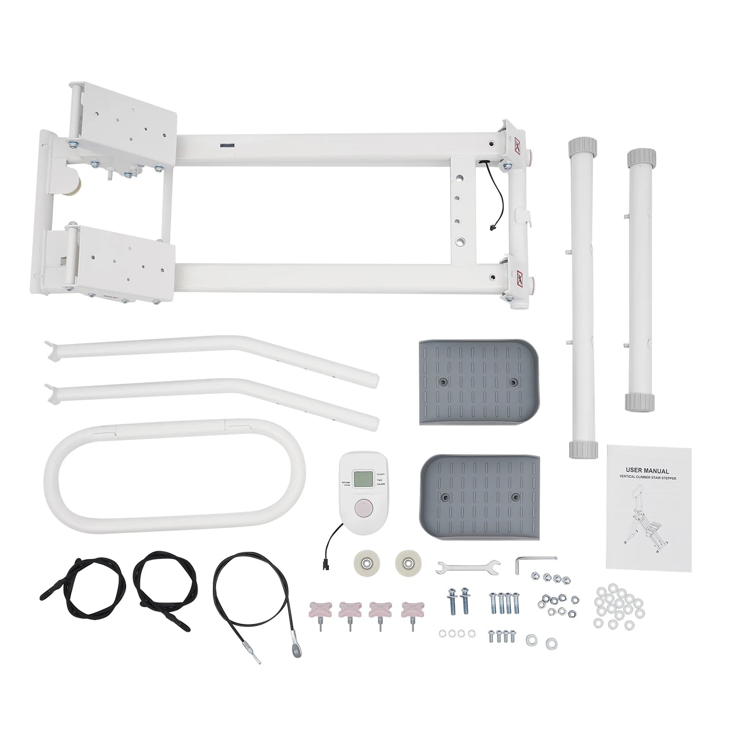 Folding Stair Stepper for Home Gym Vertical Climber Fitness Step Machine Indoor Cardio Training Equipment