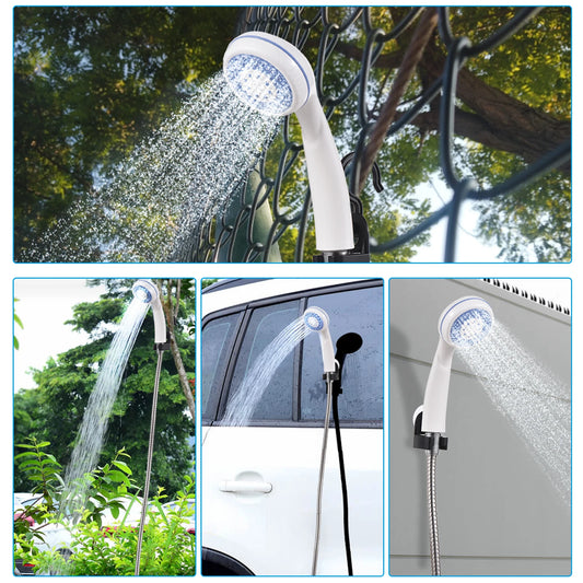 USB Rechargeable Electric Portable Camping Shower Pump for Outdoor Car Pet Cleaning and Gardening Compact Water Pump