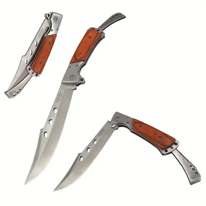 5.79" Long Blade Folding Knife for Hiking Camping Survival - Sharp Foldable Knife for Men And Women - Travel Friendly