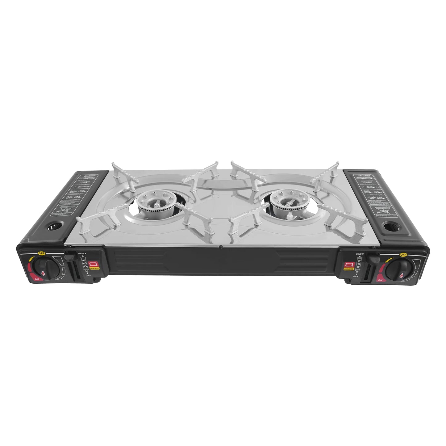 Portable Butane Camping Stove with Case Outdoor Metal Gas Stove for More Than Five Users with Ignition Device