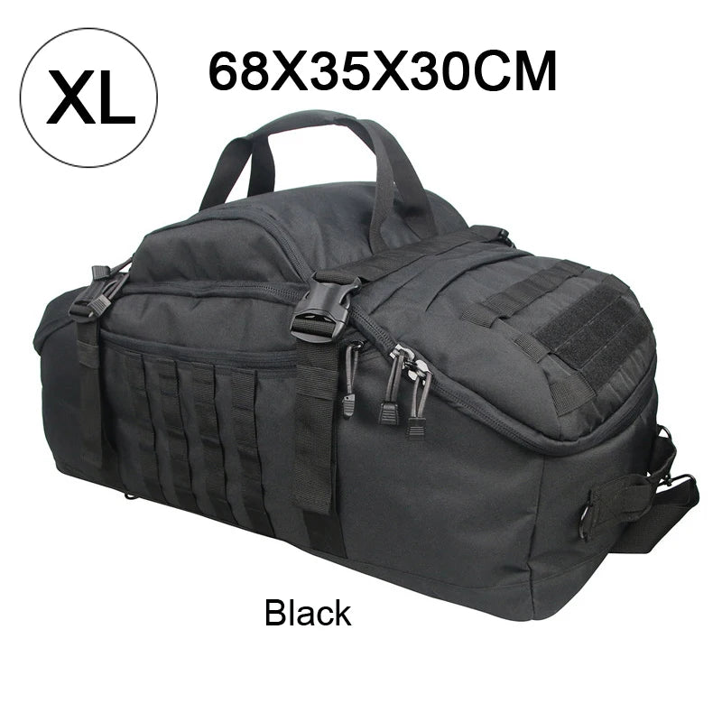 35L 50L 80L Outdoor Mountaineering Molle Tactical Backpack Large Duffel Bag Hiking Camping Travel Bag