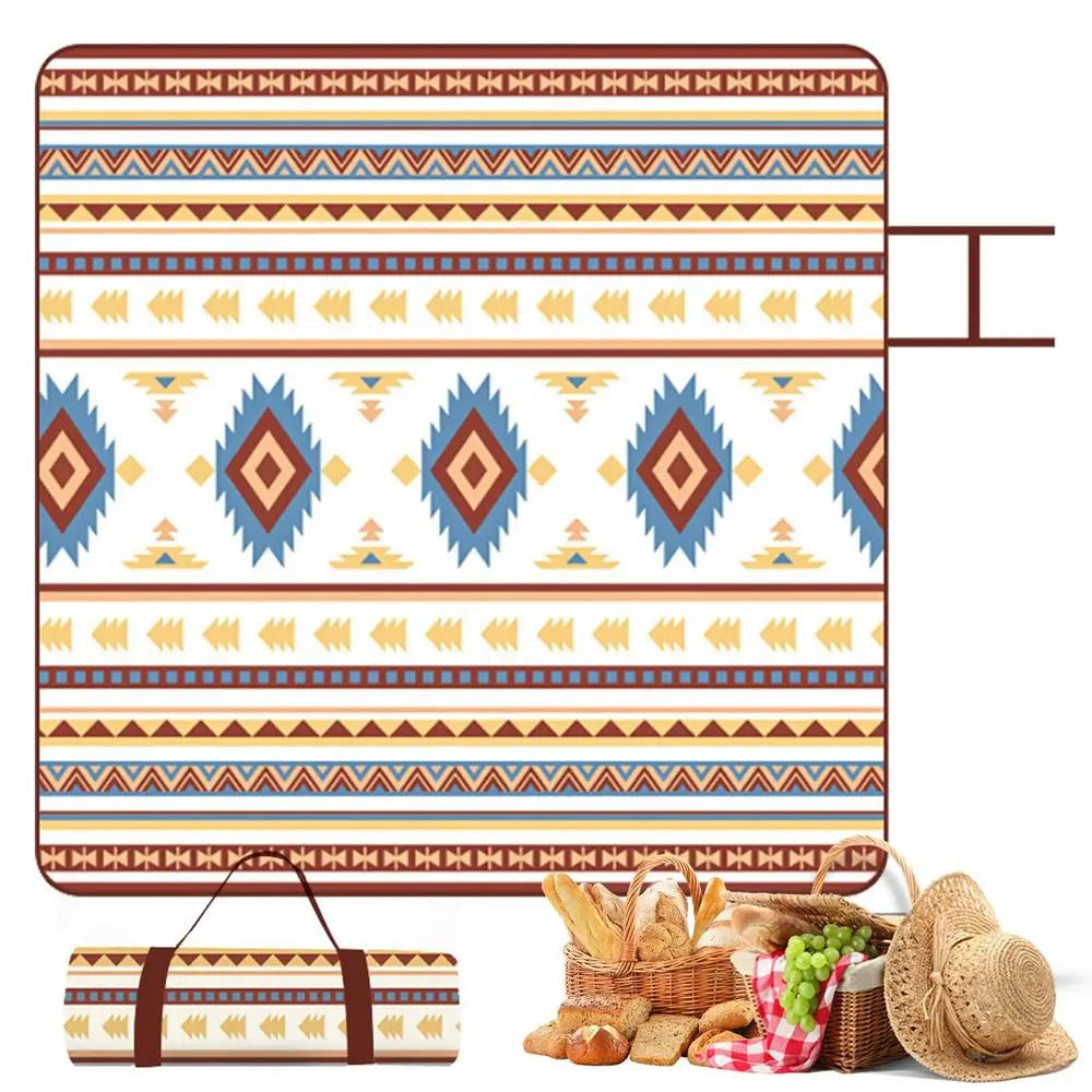 Hign Concerned Chemical Boho Beach Blanket Waterproof