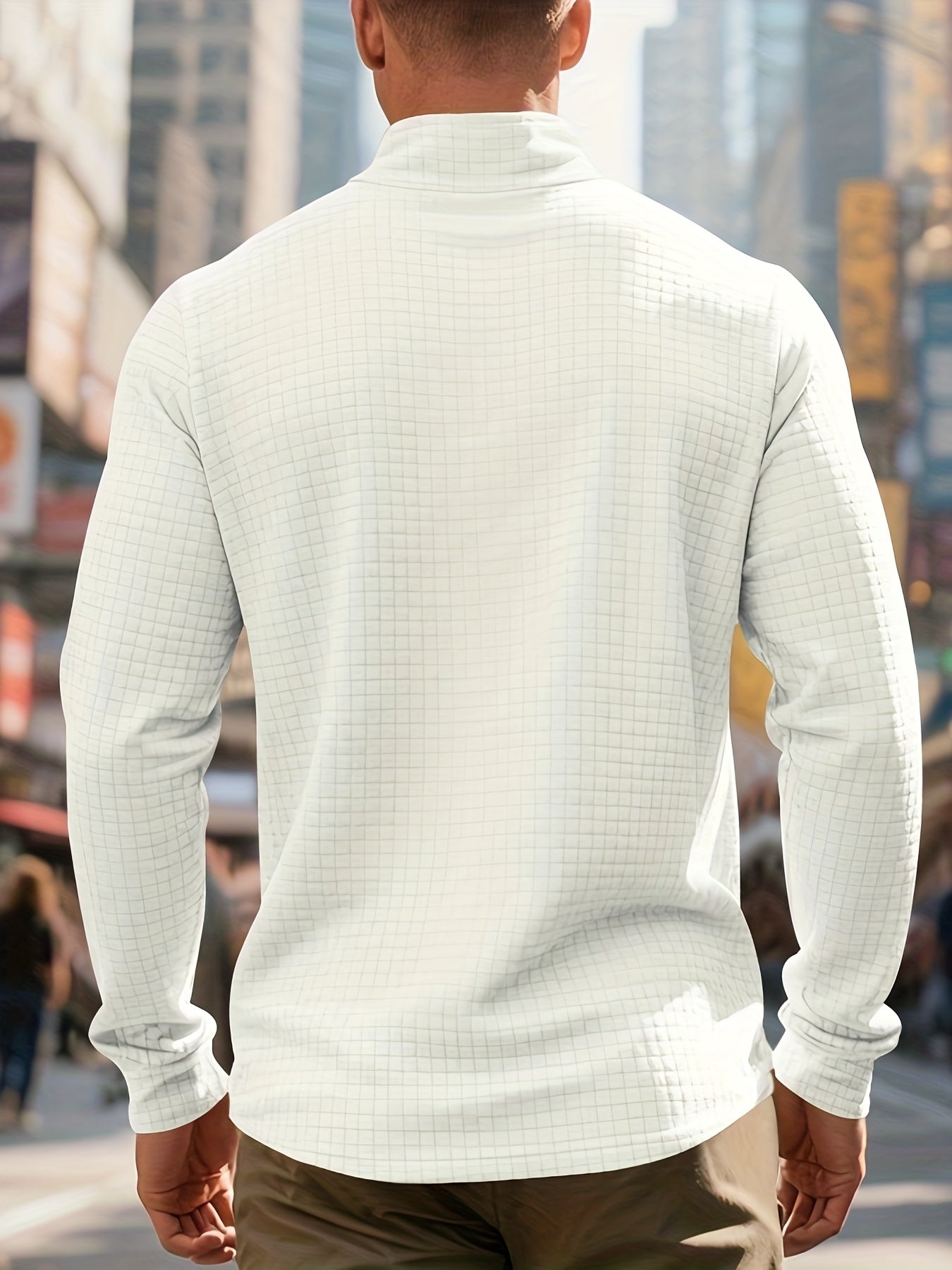 Men'S Heavyweight Full-Zip Hoodie - Winter Warmth Full-Zip Front Closure, Stand Collar Long Sleeve Pullover Sweatshirt, Casual Commuter Jacket for Everyday & Formal Wear, Easy-to-Wear Layering Piece (NavyBrown) - Ideal for Of